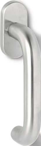Fenstergriff 111XAFG Edelstahl 30 mm matt Standard HEWI
