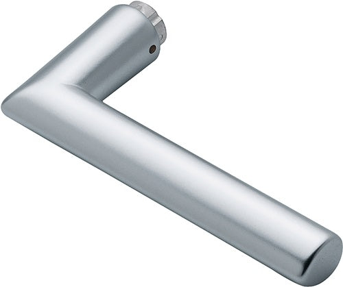 Türdrückerlochteil Stockholm 1140 Aluminium F1 / naturfarbig Vierkant 8 mm DIN links / rechts HOPPE