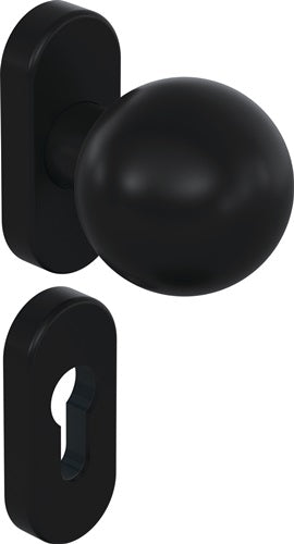 Rosettengrt162PBR03643 PA 90 ma PZ-PZ DIN L/R rdHEWI