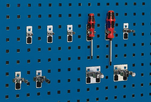 Werkzeugklemme Ø 25 mm verzinkt passend für Lochplatten 5St/Btl BOTT