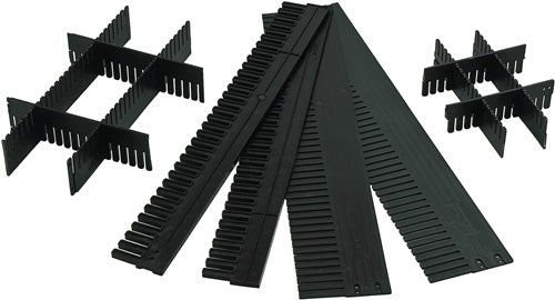 Unterteiler für Transportstapelbehälter Höhe 180 mm PP anthrazit 10St/Karton LA-KA-PE