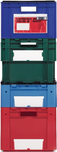 Drehstapelbehälter PP grau L600xB400xH420mm LA-KA-PE – Ansicht 3