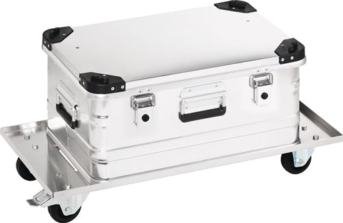 Transportwagen Stahl verzinkt für Aluminiumboxen 29 l - 91 l Gesamttragfähigkeit 50 kg – Ansicht 3