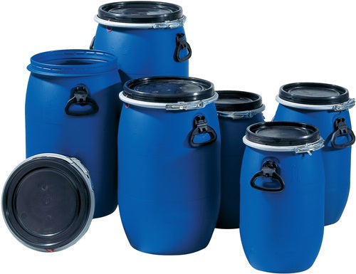weißhalsfass 60 l Polyethylen blau 2 Tragegriffe Einfüllöffnung-Ø 330 mm GRAF