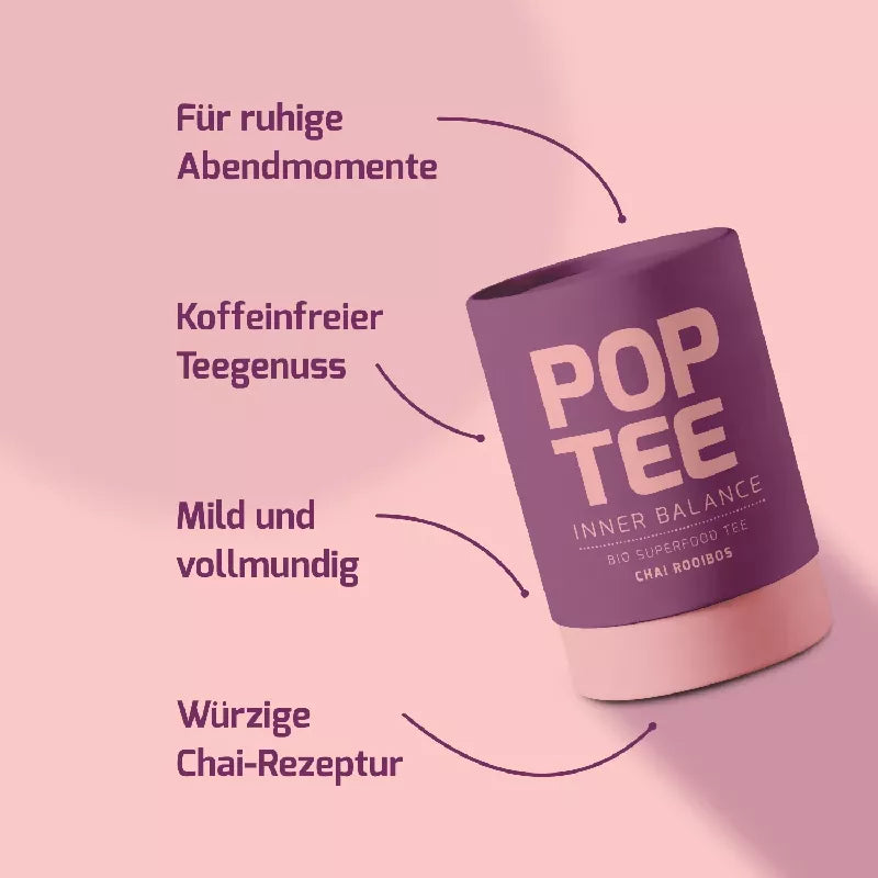 Inner Balance - Chai Rooibos | Bio-Tee – POP TEE – Ansicht 3