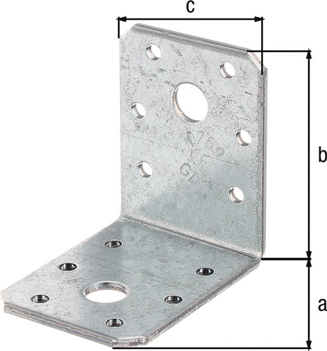 Winkelverbinder 50 x 50x35mm Anzahl Löcher2 / 12 S25 mm ETA-08/165 GAH - VPE: 50 – Ansicht 3
