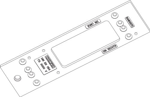 Montageplatte weiß 9016 passend für TS 3000 GEZE – Ansicht 5