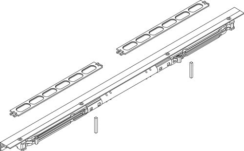 Einzugsdämpfung Levolan 60 SoftstopDuo Komplettset beidseitig GEZE – Ansicht 3