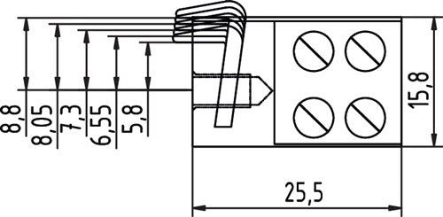 Elektrotüröffner A5010--A 6-24 V AC/DC Kompakt DIN links / rechts GEZE – Ansicht 5