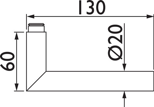 Schutzgarnitur 1802/2089S/3128 Edelstahl 72 mm 36-53 mm HERMAT – Ansicht 3