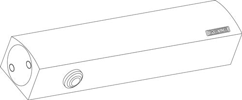 Türschließer TS 5000 L Normalmontage Bandgegeseite silber EN 2-6 GEZE – Ansicht 4