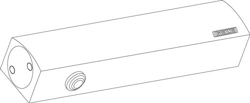 Türschließer TS 5000 L Normalmontage Bandgegeseite weiß 9016 EN 2-6 GEZE – Ansicht 4