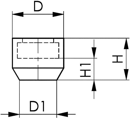 Schutzkappe Nr 6893 M5 AMF - VPE: 10 – Ansicht 3