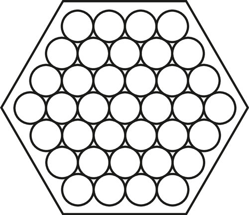 Crimpzange PZ 10 HEX Länge 195 mm 025 - 10 (~AWG 26 8) mm² weißMÜLLER – Ansicht 4