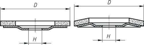 Polierteller P6PT Ø 125 mm Bohrungs-Ø 2223 mm schräg LUKAS – Ansicht 3