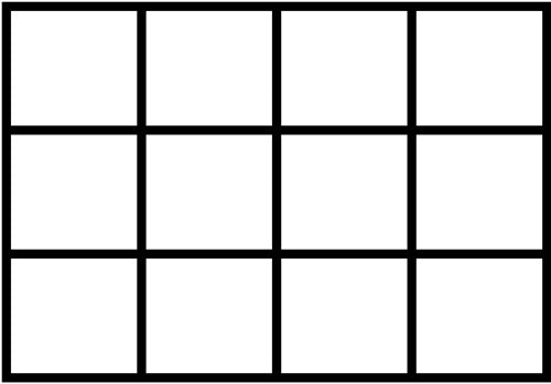Sortimentskasten B175xT143xH32mm 12 Fächer transparent dunkelblau RAACO – Ansicht 3
