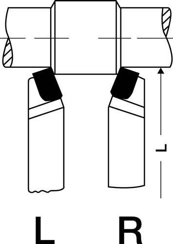 Drehmeißel DIN 4971 ISO1 16 x 16 mm rechts gerade WILKE – Ansicht 3