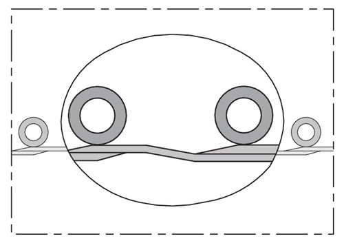 Abgasschlauch PROTAPE® TPE 326 MEMORY Innen-Ø 100-102 mm Außen-Ø 11900 mm 85 mm Länge 15 m Rolle NORRES - VPE: 15 – Ansicht 4