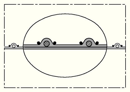Absaug- und Gebläseschlauch NEO 390 TWO Innen-Ø 38 mm Außen-Ø 4300 mm 25 mm Länge 4 m Rolle NORRES - VPE: 4 – Ansicht 3