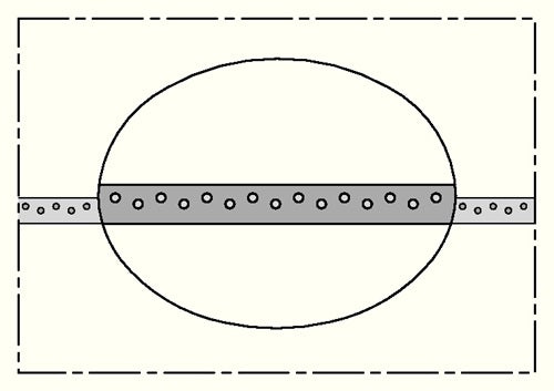 Druckschlauch NORFLEX® PUR 441 FOOD Innen-Ø 16 mm Außen-Ø 1200 mm Länge 50 m Wandstärke 200 mm Rolle NORRES – Ansicht 3