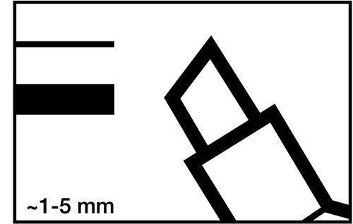 Permanentmarker 3300 schwarz Strichbreite 1-5 mm Keilspitze EDDING - VPE: 10 – Ansicht 3