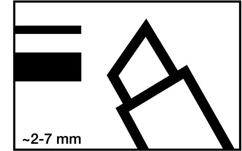 Permanentmarker 500 schwarz Strichbreite 2-7 mm Keilspitze EDDING - VPE: 10 – Ansicht 4