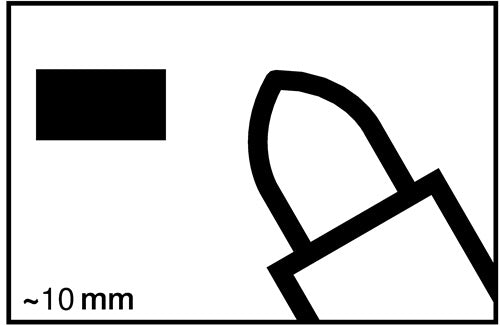 Industrie-Pastenmarker 950 rot Strichbreite 10 mm Rundspitze EDDING - VPE: 10 – Ansicht 4