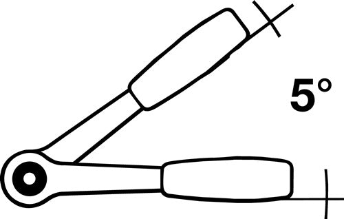 Hebelumschaltknarre 8006 Zyklop Hybrid Set 1/2 ? 72 Zähne Umschalthebel WERA – Ansicht 4