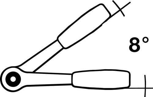 Umschaltknarre 1/2 ? 45 Zähne funkenfrei ENDRES TOOLS – Ansicht 3