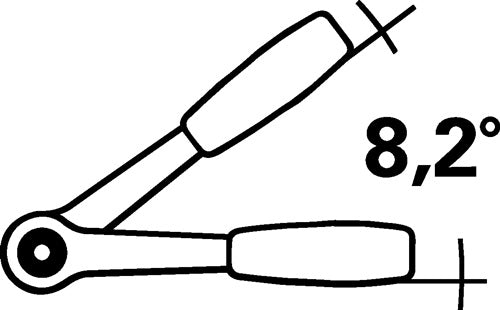 Aufsteckknarre 563 3/4 ? umschaltbar 44 Zähne 563 STAHLWILLE – Ansicht 3