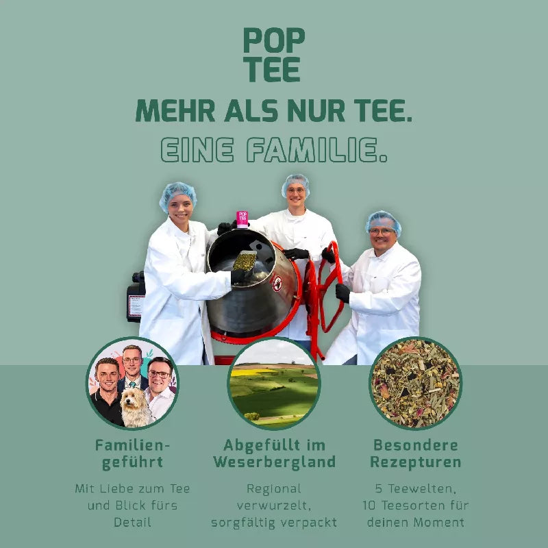 Pure Wellness - Ingwer & Aronia | Bio-Tee – POP TEE – Ansicht 5