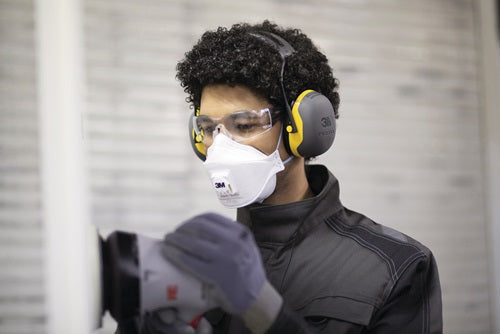 Gehörschutz X2A EN 352-1 SNR 31 dB Kopfbügel dielektrisch mittlerer Kapselaufbau 3M – Ansicht 3