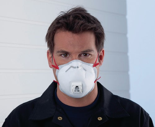 Atemschutzmaske 8833 FFP3 / V R D mit Ausatemventil 3M - VPE: 10 – Ansicht 4