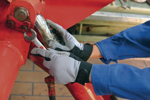 Kunstlederhandschuhe RewoMech 640 Größe 10 schwarz/grau EN 388 PSA-Kategorie II HONEYWELL - VPE: 10 – Ansicht 3