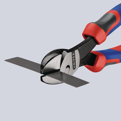 Hochleistungsseitenschneider TwinForce® Länge 180 mm poliert Mehrkomponenten-Hüllen KNIPEX – Ansicht 5