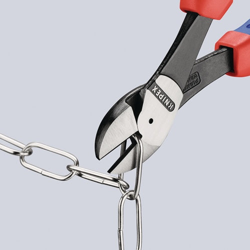Kraftseitenschneider Länge 250 mm poliert Form 0 Mehrkomponenten-Hüllen KNIPEX – Ansicht 5