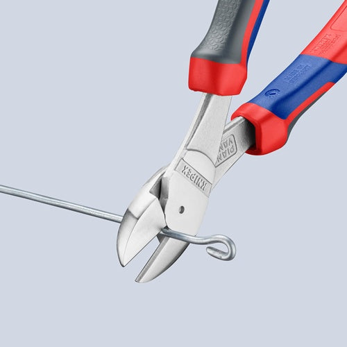 Kraftseitenschneider Länge 160 mm Form 0 Mehrkomponenten-Hüllen KNIPEX – Ansicht 3