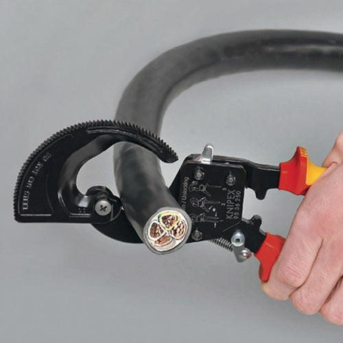 Kabelschneider Gesamtlänge 280 mm max 52 (380 mm²) mm Mehrkomponenten-Hüllen VDE KNIPEX – Ansicht 3