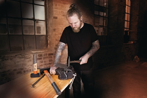 Schlosserhammer BlackTec® 800 g Länge 355 mm Stiellänge 355 mm 3K-Kunststoff-Stiel PICARD – Ansicht 4