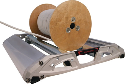 Kabelabroller PRO 530 Ø 1000 mm Tragfähigkeit 215 kg Trommelbreite max 53 cm RUNPOTEC – Ansicht 3