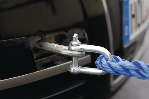 Auto-Abschleppseil 4000 kg Polypropylen Schäkel/Schäkel Länge 400 cm Ø 20 mm HP AUTOZUBEHÖR – Ansicht 3