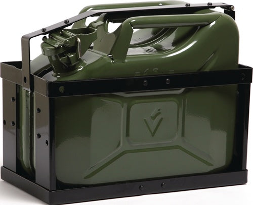 Kanisterhalterung Länge 377 mm Breite 174 mm Höhe 293 mm Tiefschwarz RAL 9005 217 kg VALPRO – Ansicht 3