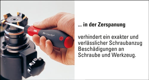 Drehmomentgriff 08 - 50 Nm automatauslösend einstellbar Grifflänge 138 mm WIHA – Ansicht 4