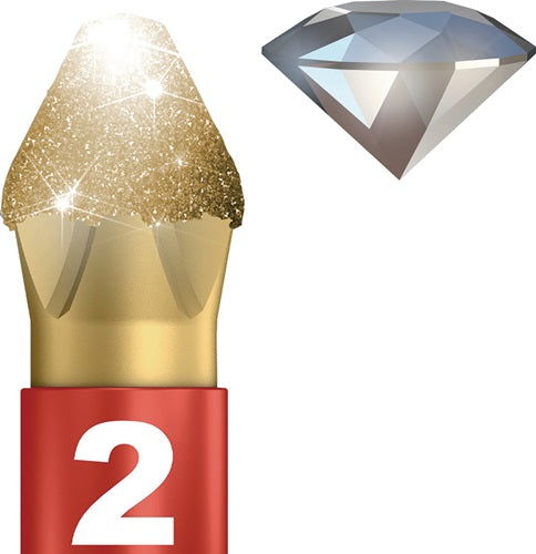 Bitsortiment Bit-Check Diamond 1 12-teilig PH/PZD/TX WERA – Ansicht 3