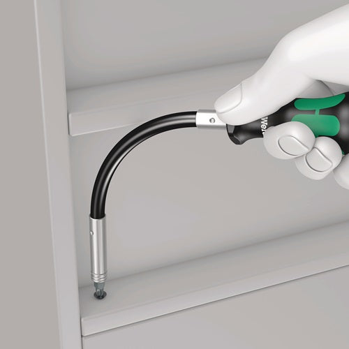 Bithandhalter 393 S 1/4 ? mit Magnet Klingenlänge 1735 mm Klinge flexibel 3-Komponentengriff WERA – Ansicht 3
