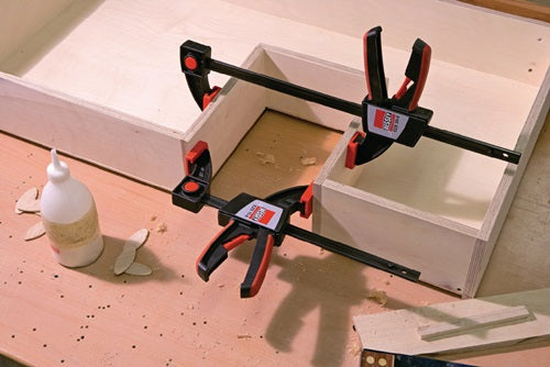 Einhandzwinge EZS Spannweiße 150 mm Ausladung 80 mm Spreizweiße 170 - 360 mm BESSEY – Ansicht 3