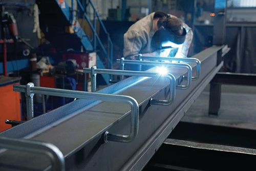 Hochleistungszwinge SGU Spannweiße 300 mm Ausladung 140 mm Knebel BESSEY – Ansicht 3