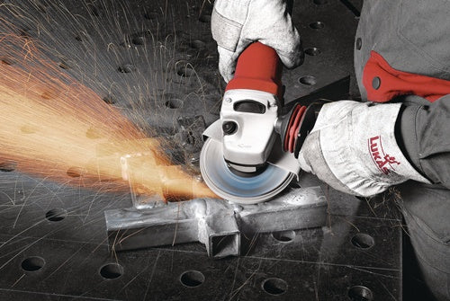 Fächerscheibe V2 POWER CER Ø 125 mm Körnung 40 flach INOX Stahl Titan CER (Ceramic-Korn) 10 LUKAS - VPE: 10 – Ansicht 4