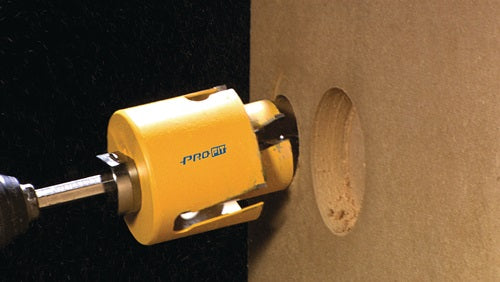 Lochsägensatz Multi Purpose 8-teilig 25-80 mm Schnitttiefe 52 mm HM-bestückt PROFIT – Ansicht 3