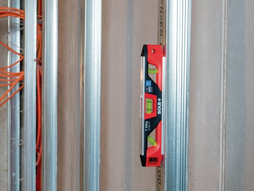 Torpedowasserwaage T PRO 23 cm Aluminium/ABS Kunststoff rot/schwarz 1 mm/m 1 mm/m SOLA – Ansicht 4